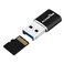 Rocketek Aluminum USB 3.0 Portable Memory Card Reader Adapter for Micro SD Card/TF Card Reader Adapter