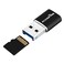 Rocketek Aluminum USB 3.0 Portable Memory Card Reader Adapter for Micro SD Card/TF Card Reader Adapter