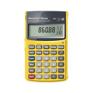 Calculated Industries 8528 ProjectCalc Plus MX Metric DIY Calculator