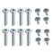 Dime Bag Hardware Inline Skate Axles 8-Pack 36mm Replacement Nuts and Bolts
