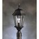 Kichler Madison Outdoor Post Light, Black