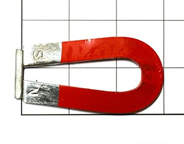 Eisco - Small Horseshoe U-Shaped Magnet, Chrome Steel, 3" x 1 9/16", Educational Physics Lab Tool, MagnetismMagnetic Field Demonstrations, Classroom Science Experiments, Teaching Resource