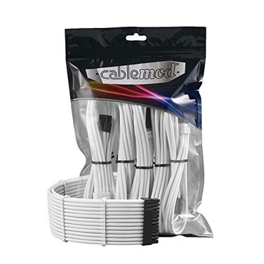 CableMod Pro ModMesh Sleeved Cable Extension Kit ,White