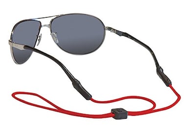 Chums 3mm Universal Fit Rope Eyewear Retainer, Red