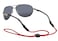 Chums 3mm Universal Fit Rope Eyewear Retainer, Red