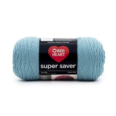 Red Heart Coats Yarn E300.0382 Yarn, Solid-Country Blue