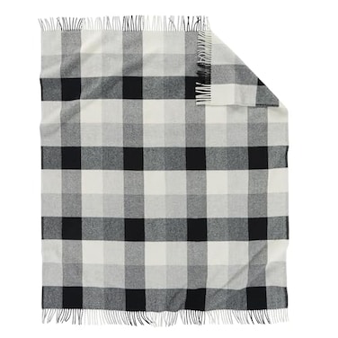 Pendleton Eco-Wise Washable Throw with Fringe 54" x 60", 100% Wool