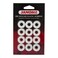 Janome 12 Pack Pre-Wound Plastic Bobbins Thread 80 Yards Polyester ,White