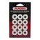 Janome 12 Pack Pre-Wound Plastic Bobbins Thread 80 Yards Polyester ,White