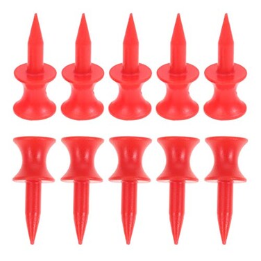 MUXSAM Golf Tees Unbreakable Step Down Plastic Castle Tees