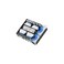 Bones Wheels Hardcore White / Blue Skateboard Bushings - Includes 4 Pieces - Soft