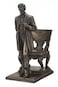 Pacific Giftware Abraham Lincoln Figurine Standing Near Chair with Eagle