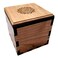 Creative Crafthouse Stash and Spin Puzzle Box, Hidden Lock for Gift Cards