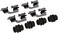 Carlson 13511Q Rear Disc Brake Hardware Kit