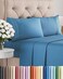 CGK Unlimited Full Size 4 Piece Sheet Set - BreathableCooling Sheets - Denim Blue