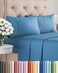 CGK Unlimited Full Size 4 Piece Sheet Set - BreathableCooling Sheets - Denim Blue