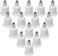 JACKYLED 15-Pack E12 to E26 Adapter,E26 E27 Converter Light Socket Adapter