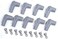 MSD 8850 Spark Plug Wire Boot Kit, ,Set of 9