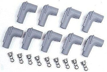MSD 8850 Spark Plug Wire Boot Kit, ,Set of 9