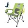 STRONGBACK Elite Lawn Lounge Camping Chair with Lumbar Support, Lime/Grey