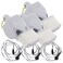 Fox 40 Classic CMG w/Breakaway Lanyard 3 Pack ,White