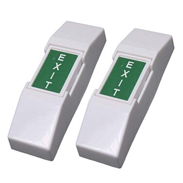 Xiaoyztan 2Pcs Push-to-Exit Button Switch for Access Control