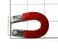 EISCO Horseshoe Magnet - 50 mm- 2 1/4"x 1 1/2" Chrome Style