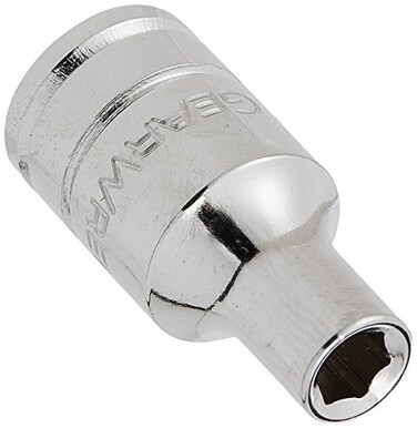 GEARWRENCH 1/4" Drive Standard SAE Socket 5/32", 6 Point - 80104D, Black