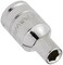 GEARWRENCH 1/4" Drive Standard SAE Socket 5/32", 6 Point - 80104D, Black