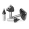 Amana Tool - 4Pc CNC 3D Signmaking Set ,AMS-150, Industrial Grade