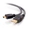 C2G Legrand USB 2.0 A to B Cable, USB Adapter Cable,24 AWG USB Cable, Black USB 2.0 Extension Cable, 16.4 Feet ,5 Meters, 1 Count, C2G 29653