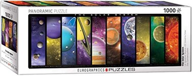 EuroGraphics The Solar System Panoramic 1000-Piece Puzzle