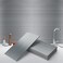 Art3d Peel and Stick Backsplash, Stainless Subway Tile, 3 x 6 in, 100-Pack