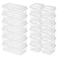 Sterilite Large FlipTop, 6 Pack Bundled with Small FlipTop, 12 Pack