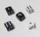 Rook Robot Backgammon Doubling Cube 10mm Dice Set/Replacement or Travel Set Very Small