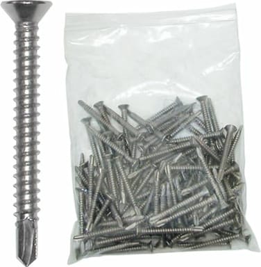 JIF Marine EFH Pontoon Self-Tapping Deck Screws