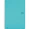 KOKUYO Spiral Lined Notebook, 10'' x 7'' Pastel Journal B5 Soft Ring Notebooks with Dot 6 mm Ruled, 80 Sheets, Light Blue 1 Subject Notebook, Note Taking for School. Japan Import ,SU-SV308BT-LB