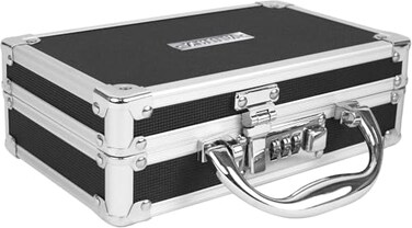 Vaultz Locking Medicine Case, Combination Lock Portable Storage Briefcase