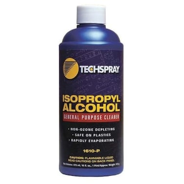 Techspray Cleaner, 16 oz. Bottle, Alcohol 1610-P - 1 Each