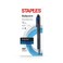 Staples Postscript Retractable Ballpoint Pens, Medium 1.0mm, Blue, 12-Pk