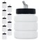 Master Airbrush Pack of 10, TB-006 Empty 2.7 oz. ,80ccPlastic Jar Bottles
