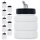 Master Airbrush Pack of 10, TB-006 Empty 2.7 oz. ,80ccPlastic Jar Bottles