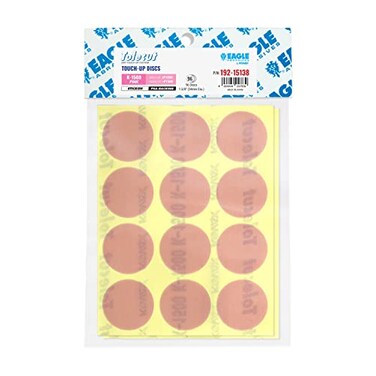 Eagle Abrasives Eagle 192-15138 - Tolecut Touch Up Stickon Discs - Pink - 34mm- 96 discs/Pack