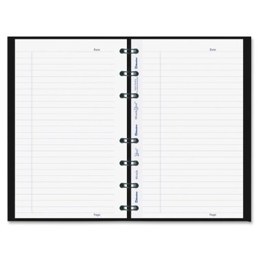 Blueline MiracleBind Notebook, 11 x 9.625 inches, Black, 150 Pages ,AF11150.81