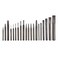 Mayhew Tools 61020 Pro Punch and Chisel Set, 20-Piece , Black