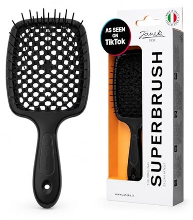 J¤neke SP226 Paddle Brush Black