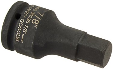 Williams JHW38228 3/4-Inch Drive Impact Hex Socket, 7/8-Inch