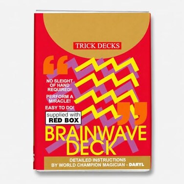 Bicycle Murphys Manufacturing Brainwave Deck ,Red Case- Trick