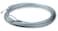 WARN 69336 Winch Accessory: Steel Cable Wire Rope with Loop End and Terminal, 5/32" Diameter x 55' Length , Black