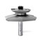 Amana Tool - 54227 Carbide Tipped Traditional Raised Panel with Back Cutter 15 Deg x 1-3/8